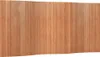 A wooden fence panel with vertical slats. Podgląd zdjęcia produktu