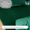 Blumtal Bettwäsche 135x200 & 80x80cm Cashmere-Touch Plüsch Produktbild-Vorschau 4