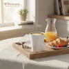 Tazza Wilmax da 380 ml in porcellana bianca per caffè e tè Anteprima dell’immagine prodotto 8