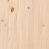 A close-up view of a light-colored wood grain texture, likely pine, with visible knots. Voir les images du produit
