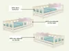 Holzeinzelbett FENCE 4-in-1 mit Barriere und Ausziehbett Produktbild-Vorschau 6