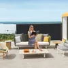 JOIEYOU Boční markýza výsuvná 100x300cm Soukromí Balkonová Náhled obrázku produktu 3