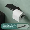 Mai & Mai Toilettenpapierhalter mit Ablage, Klopapierhalter Produktbild-Vorschau 2