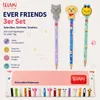 LEGAMI Squishy Bleistift 3er Set – Kitty, Bee & Ever Produktbild-Vorschau 2