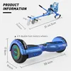 MEGA MOTION 6.5 Hoverboard mit sitz hoverkart GO-Kart für Produktbild-Vorschau 6