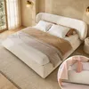 Flieks Polsterbett 180x200cm mit Kopfteil, Doppelbett Produktbild-Vorschau 1