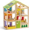 Hape Happy Family Vier-Jahreszeiten Haus (möbliert), E3401 Produktbild-Vorschau 24