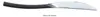 Coltello da bistecca Black Oak 13/0 monoblocco - 12 pezzi Anteprima dell’immagine prodotto 1