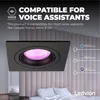 Ledvion lot de 6 spot encastre LED noir RGB dimmable WiFi Voir les images du produit 7