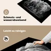 KitchenYeah© Herdabdeckplatte Elefant - Schwarz - Weiß - Produktbild-Vorschau 2