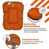 EVE Textile Hundebett Katzenbett 70x50x5 cm Orange Produktbild-Vorschau 3