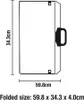ViVanco™SP100W 100 Watt Solarpanel Klappbar Typ C XT 30/60 Produktbild-Vorschau 8