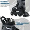 COSTWAY Rollschuhe Kinder, 4 Größen verstellbar, Inline Produktbild-Vorschau 5