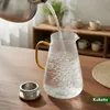Kuketo | Szklany czajniczek z sitkiem 1,8 l - Żaroodporny Podgląd zdjęcia produktu 4
