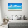 Großes Foto Bild auf gehärtetem Glas Druck Paradies Strand Produktbild-Vorschau 3