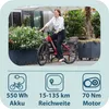 Kolo Amber Nexus E Bike dámské 28 palců elektrokolo 155 - Náhled obrázku produktu 3