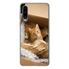 MuchoWow® Handyhülle Schutzhülle Hülle für Huawei P30 Katze Produktbild-Vorschau 1