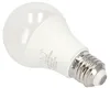 A white LED light bulb with a silver screw base, shown against a white background. Anteprima dell’immagine prodotto