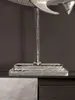 FineBuy Dekofigur Hai Aluminium Silber Maritim 70 cm mit Produktbild-Vorschau 5