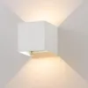 ZMH LED Wandleuchte Aussen 5W Weiß Wandlampe Warmweiß Up Produktbild-Vorschau 10