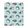 MuchoWow® Mauspad Mousepad Pinguin - Schlittschuhe - Mütze Produktbild-Vorschau 1