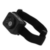 A black LED headlight camera with a strap is shown against a white background. Náhled obrázku produktu