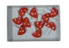 40 Pilz Figuren Fliegenpilze zum Kleben Streudeko Pilze Produktbild-Vorschau 3