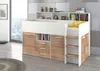 Bett mit Schreibtisch NEO R Rechts 80x200 cm Produktbild-Vorschau 4