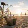 Fahrradkorb Vorne Rattan Lenkerkorb Fahrrad Korb mit Produktbild-Vorschau 4