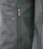 Jilani - Damen Lederjacke Lammnappa Kapuze dunkelgrün : 42 Produktbild-Vorschau 5
