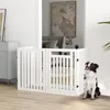SUGIFT Absperrgitter Hund freistehend faltbar mit Tür, Produktbild-Vorschau 4