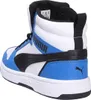 Puma Rebound V6 Mid Jr White-Black-Racing Blue Größe EU Produktbild-Vorschau 8