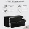Rodan | Szafka Pod Umywalkę - 100 Cm - Wisząca - Czarny Mat Podgląd zdjęcia produktu 2