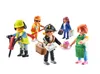 A group of Playmobil figures representing different city professions. Produktbild-Vorschau