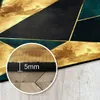 Designer Teppich Modern Wohnzimmer waschbar & rutschfest - Produktbild-Vorschau 7