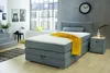 Jockenhöfer Boxspringbett EVE, 120x200 cm, grau, mit Produktbild-Vorschau 3
