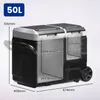 HcaloryP50M+ Kompressor-Kühlbox 50L mit Bluetooth-App, 2 Produktbild-Vorschau 11