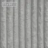 A close-up of a grey corduroy fabric with vertical ribs. Produktbild-Vorschau