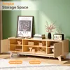TV-Schrank mit 2 Schubladen und 2 betüren, Lowboard mit Produktbild-Vorschau 5