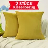 2 Stück - 40x40 cm Kissenbezüge - 2er Set Kissenbezug - Produktbild-Vorschau 1