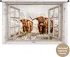 MuchoWow® Wandteppich Wandbehang Durchblick - Schottische Produktbild-Vorschau 1