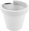 Vaso da fiori per tubo dell'acqua piovana - bianco - vaso Anteprima dell’immagine prodotto 1