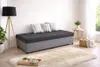 Válenda s úložným priestorom 80x200 ARVENZA - tmavo šedá/ Náhľad obrázku produktu 1