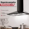 Cuffia di aspirazione LEVIVO 90 cm per ricircolo ed Anteprima dell’immagine prodotto 4