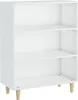 vidaXL Sideboard Weiß 69,5x32,5x90 cm Holzwerkstoff Produktbild-Vorschau 2