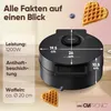 Gaufrier en forme de cœur WA 3832 CLATRONIC noir Voir les images du produit 11