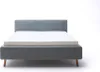 Doppelbett Cézanne 160x200cm mit Stauraum - eisblau Produktbild-Vorschau 7