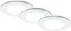 Three white LED recessed lights arranged diagonally. Náhľad obrázku produktu