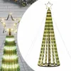 vidaXL LED Weihnachtsbaum 275 LEDs Warmweiß 180 cm Produktbild-Vorschau 1