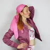 Baumwolltuch - pink Lurex silber - quadratisches Tuch Produktbild-Vorschau 9